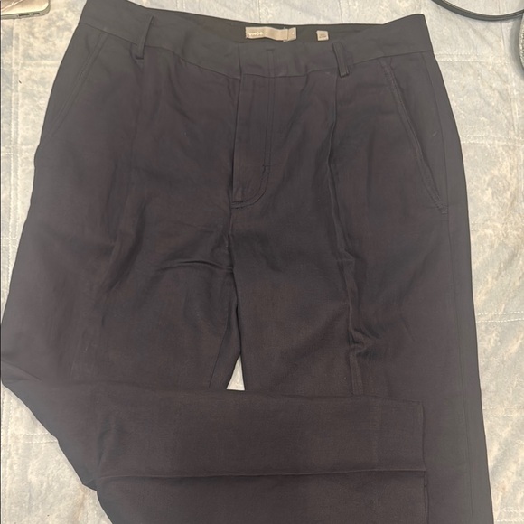 Vince Black Classic Tailored Trousers NWT size 12 - Picture 1 of 9